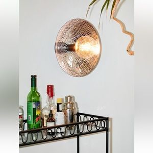 NIB Sold Out Urban Outfitters Disco Sconce and Flush Mount Light Fixture